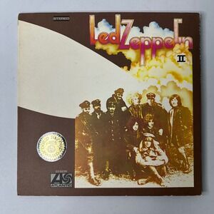 Led Zeppelin II Vinyl Record Album LP SD 8236 Atlantic Gold Record Award